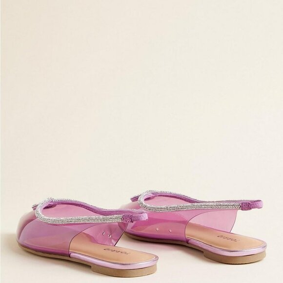 NWT Pink and Silver Pointed Toe Slingback - Picture 5 of 8